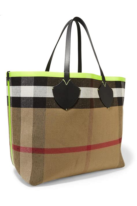 burberry london vintage bag|Burberry reversible tote bag.